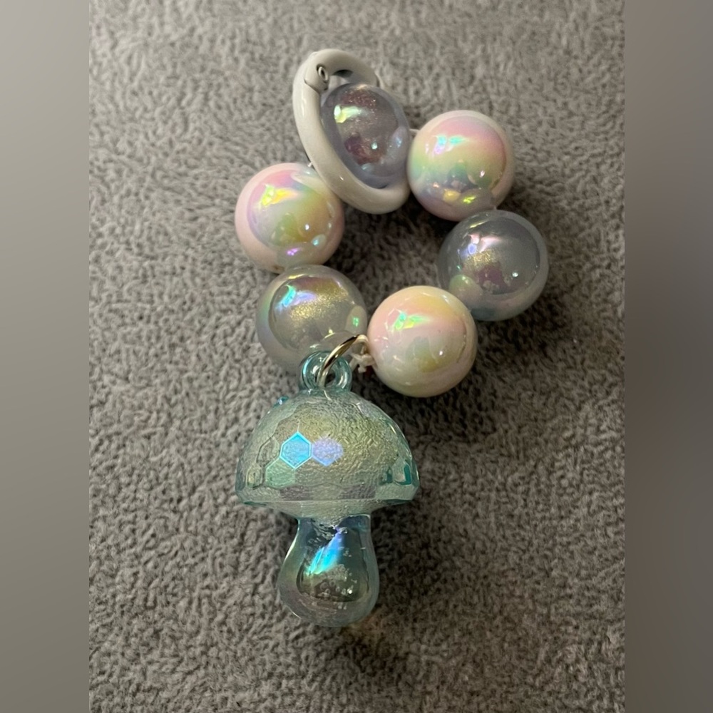 MUSHROOM phone/key or bag charm
